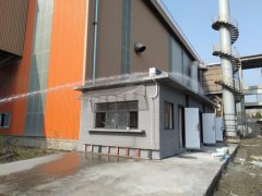鋼渣3D打印房屋墻體材料強度檢測及外墻、外窗淋水試驗